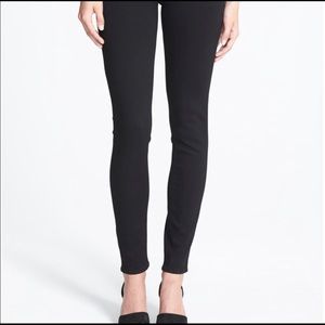 Paige black peg skinny jeans - size 28